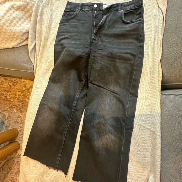 Zara wide leg jeans - size 8 - Picture 2 of 6